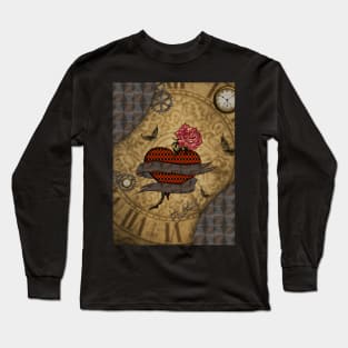 Steamgearspunk, wonderful heart Long Sleeve T-Shirt